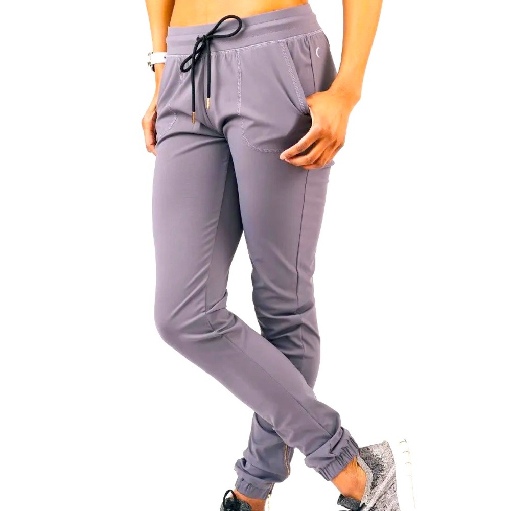 Dark Gray Peak Zipper Joggers (Long) 31" inseam, Size XXXL